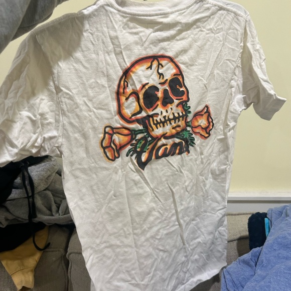 Vans Skull Unisex T Shirt Small - Picture 3 of 3